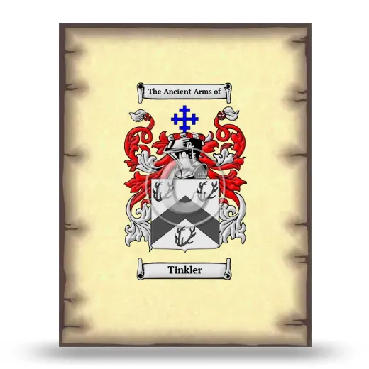 Tinkler Coat of Arms Print