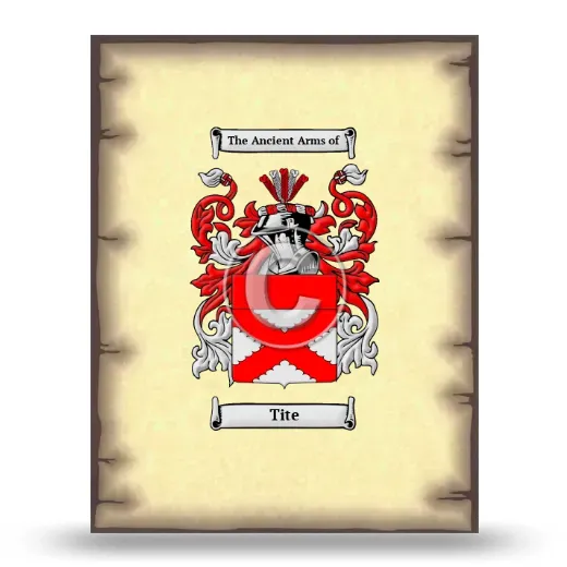 Tite Coat of Arms Print