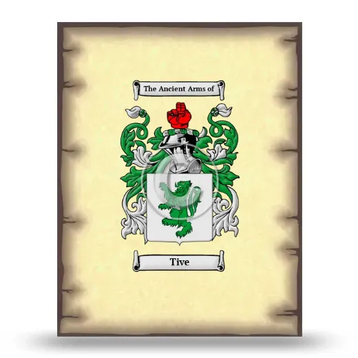 Tive Coat of Arms Print