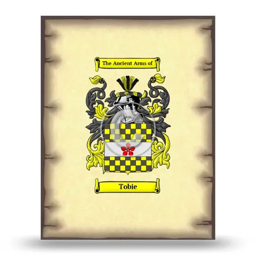 Tobie Coat of Arms Print
