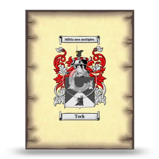 Tock Coat of Arms Print