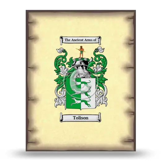 Tolison Coat of Arms Print
