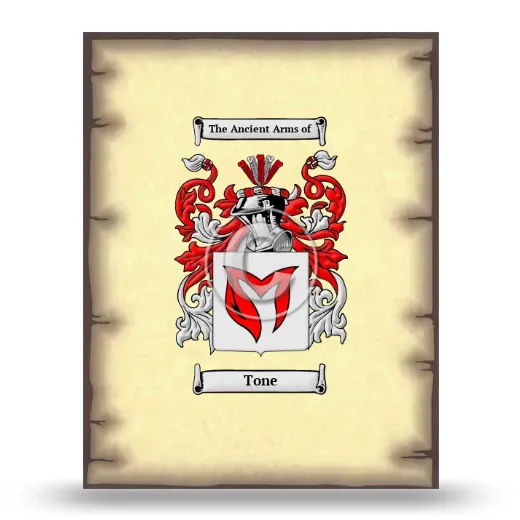 Tone Coat of Arms Print