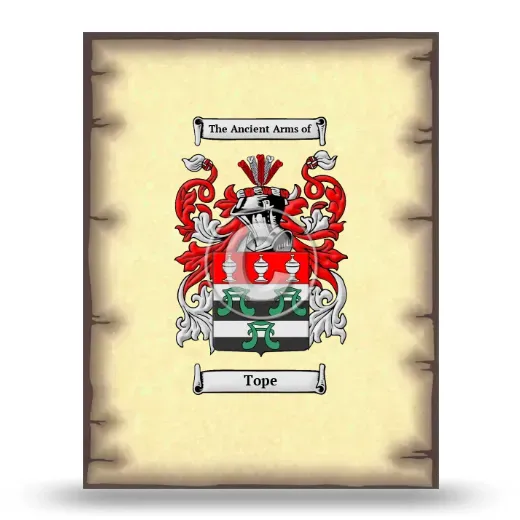 Tope Coat of Arms Print