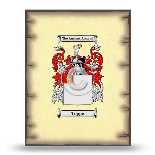 Toppe Coat of Arms Print