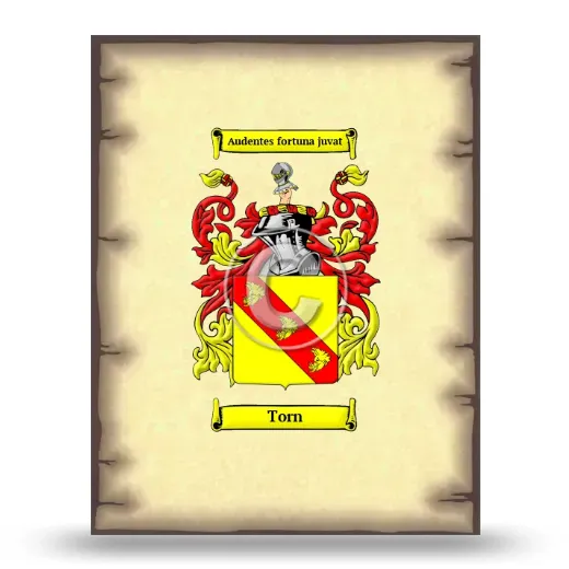 Torn Coat of Arms Print