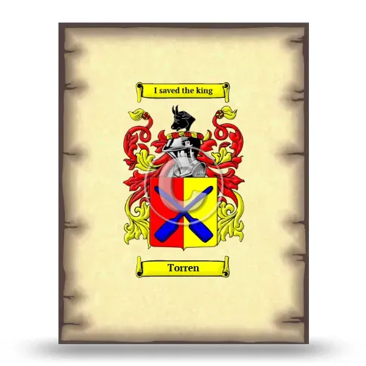 Torren Coat of Arms Print