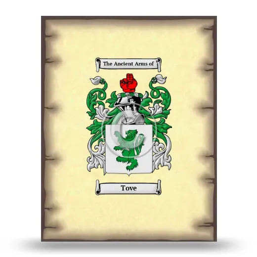 Tove Coat of Arms Print