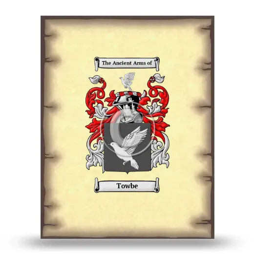 Towbe Coat of Arms Print