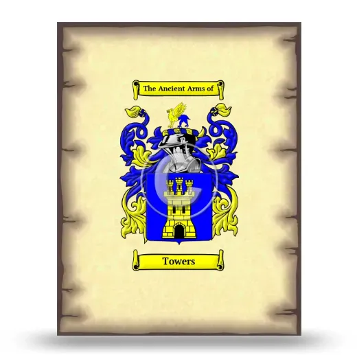 Towers Coat of Arms Print