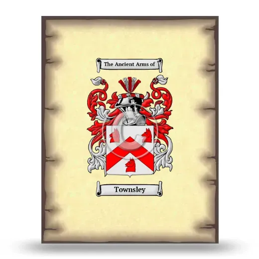 Townsley Coat of Arms Print