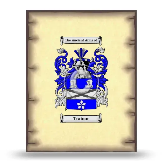 Trainor Coat of Arms Print