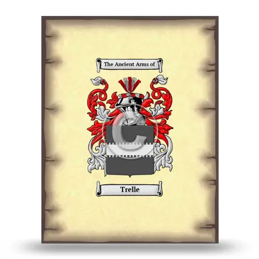 Trelle Coat of Arms Print