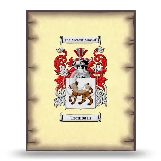 Trembath Coat of Arms Print