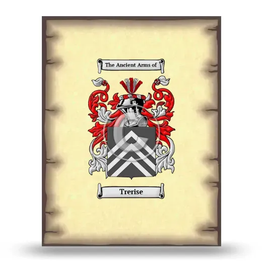 Trerise Coat of Arms Print