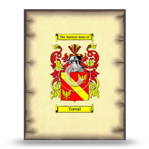 Treval Coat of Arms Print