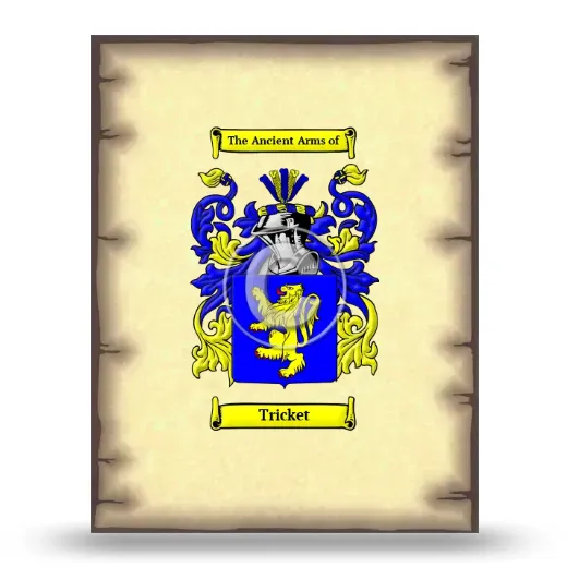 Tricket Coat of Arms Print