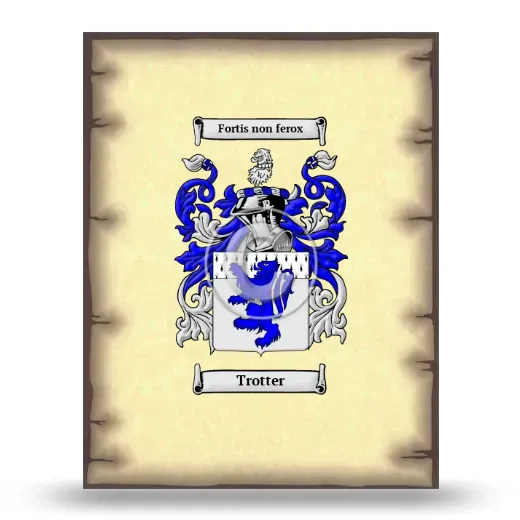 Trotter Coat of Arms Print