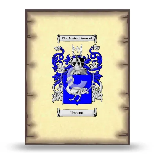 Troust Coat of Arms Print