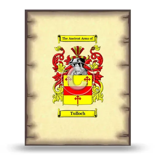 Tulloch Coat of Arms Print