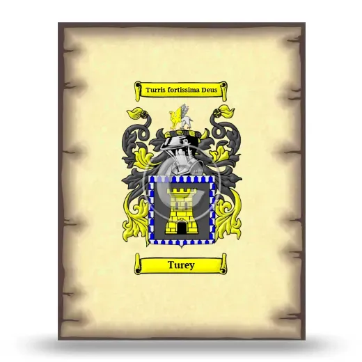 Turey Coat of Arms Print