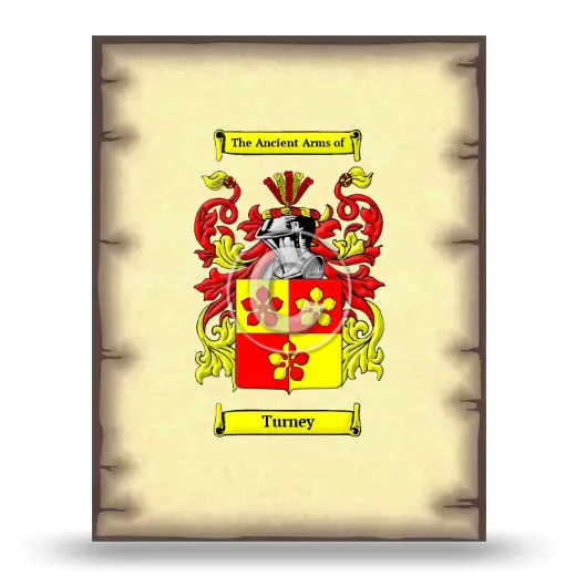 Turney Coat of Arms Print