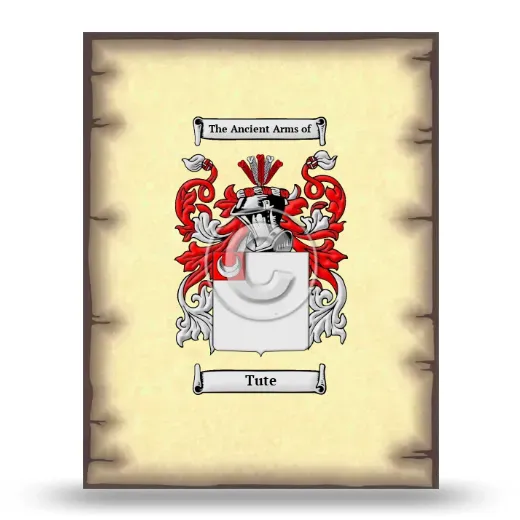 Tute Coat of Arms Print