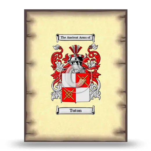Tuton Coat of Arms Print