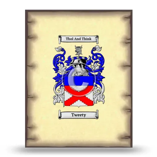 Tweety Coat of Arms Print