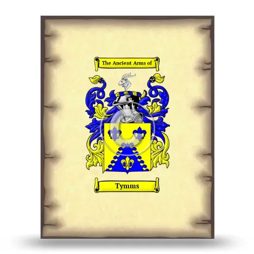 Tymms Coat of Arms Print