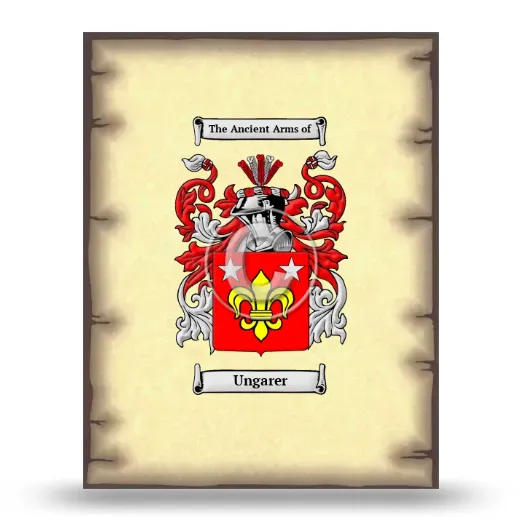 Ungarer Coat of Arms Print