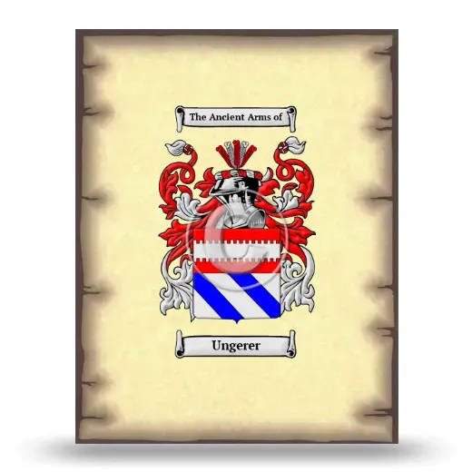 Ungerer Coat of Arms Print