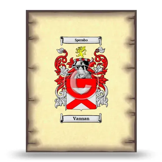 Vannan Coat of Arms Print