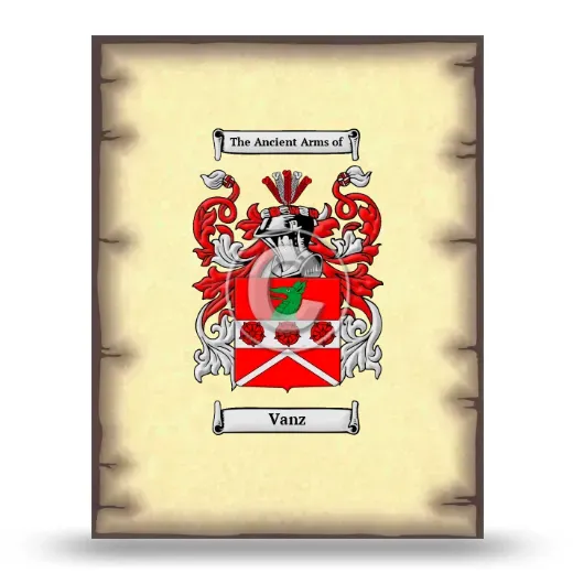 Vanz Coat of Arms Print