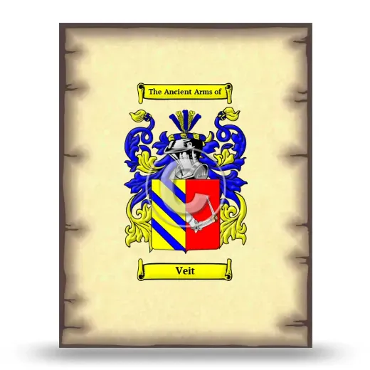 Veit Coat of Arms Print