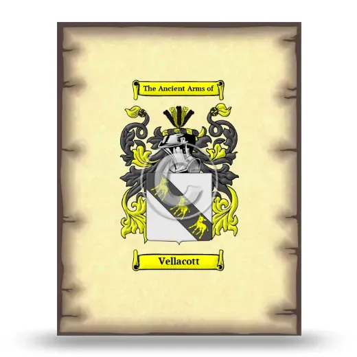 Vellacott Coat of Arms Print