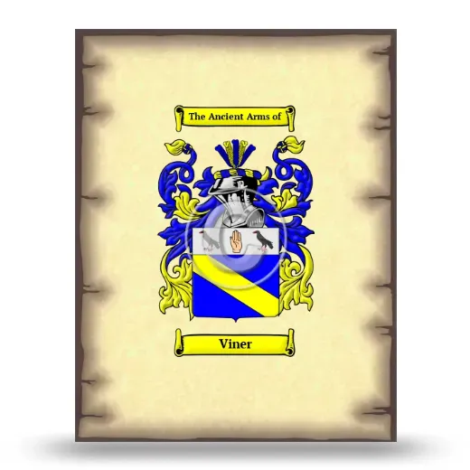 Viner Coat of Arms Print