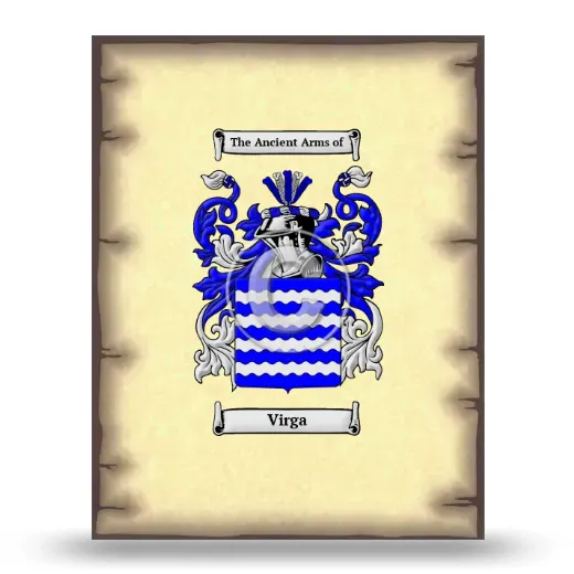 Virga Coat of Arms Print
