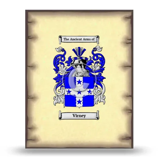 Virney Coat of Arms Print