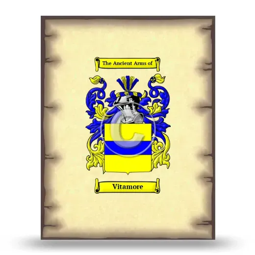 Vitamore Coat of Arms Print