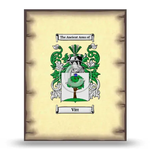 Vitt Coat of Arms Print