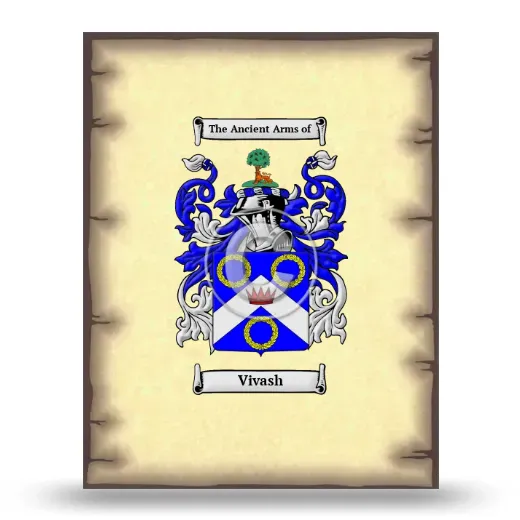 Vivash Coat of Arms Print