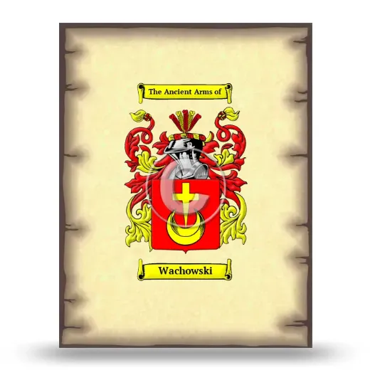Wachowski Coat of Arms Print