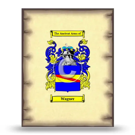 Wagner Coat of Arms Print