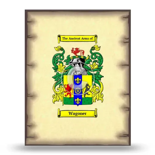 Wagoner Coat of Arms Print