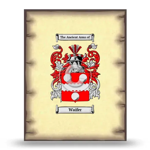 Waifer Coat of Arms Print