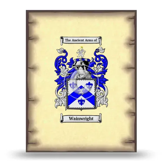 Wainwright Coat of Arms Print