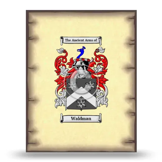 Waldman Coat of Arms Print