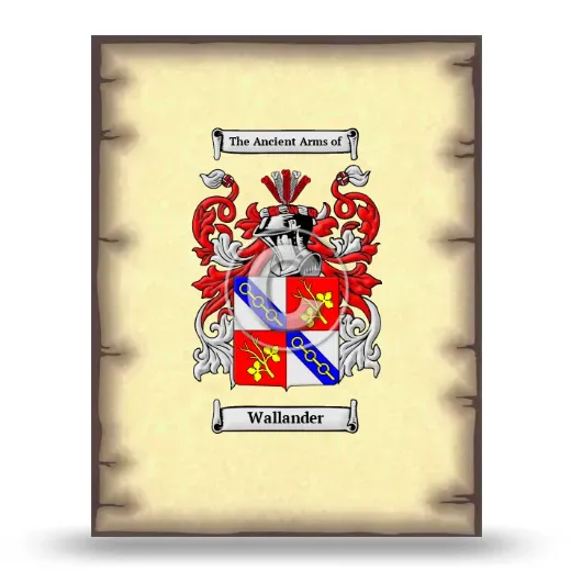Wallander Coat of Arms Print