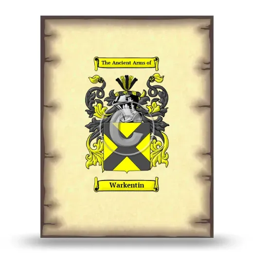 Warkentin Coat of Arms Print